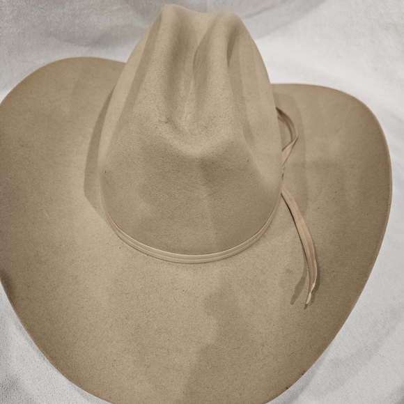 Stetson Retired Ranch Tan Western Cowboy Hat Size 7 1/4 XXXXX SF0575D440 - Picture 7 of 11
